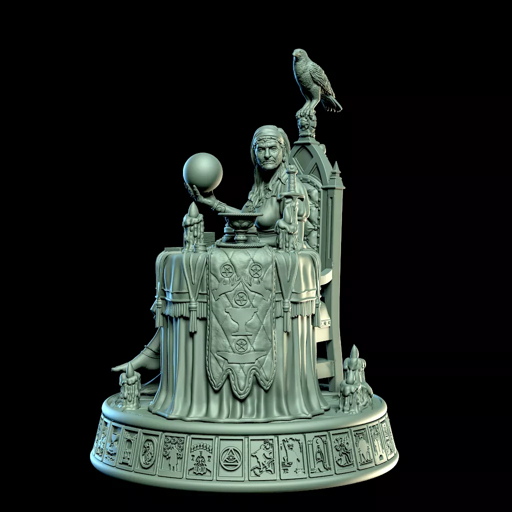 Fortune Curse 3D print model