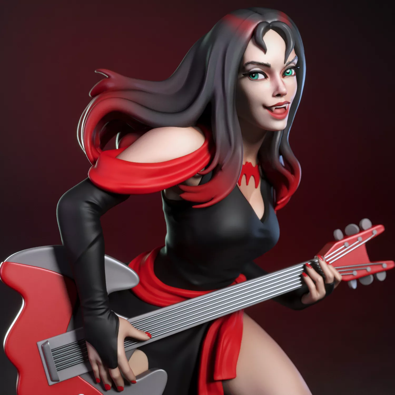Sally Thorn McKnight from Scooby Doo Hex Girls 3D print model