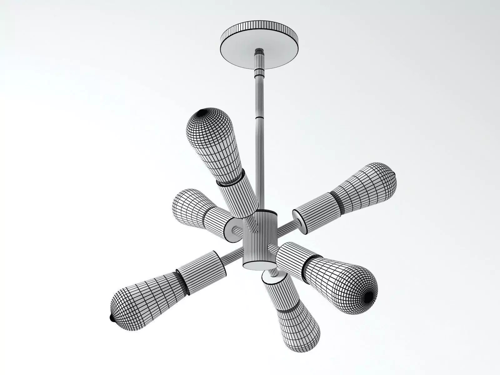 Mobile Small Pendant 3D model_6