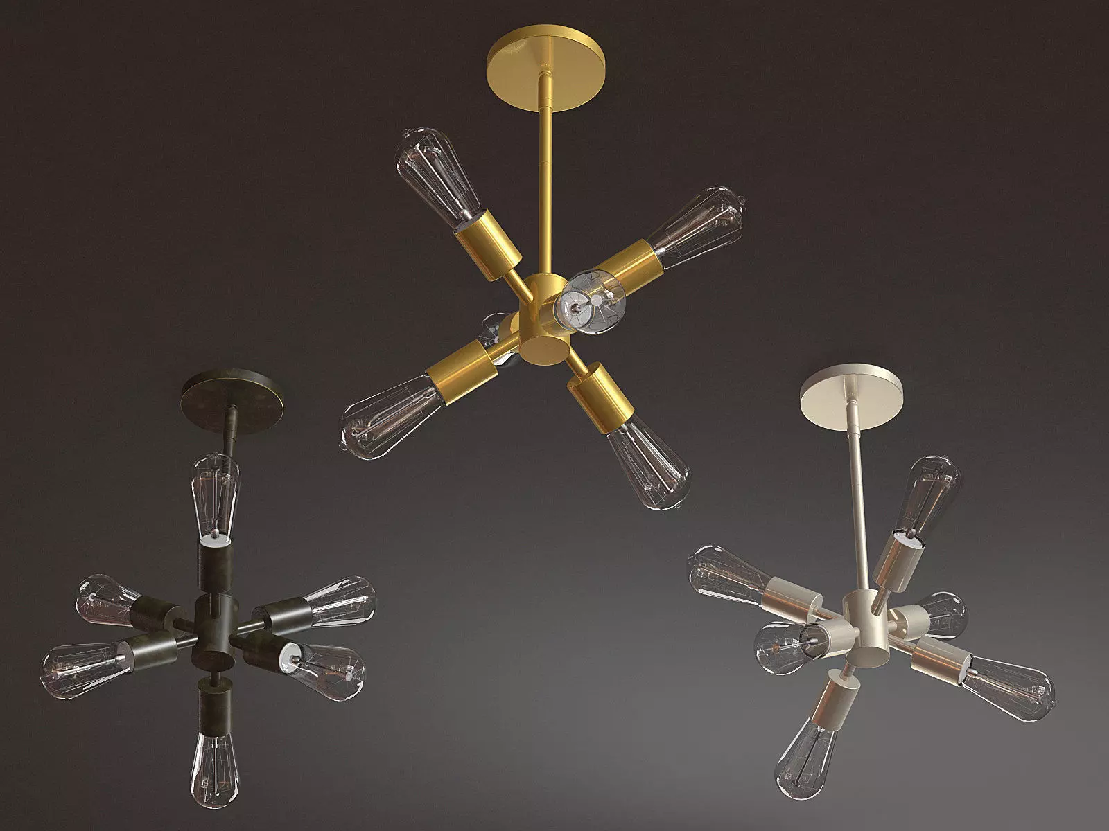 Mobile Small Pendant 3D model_5