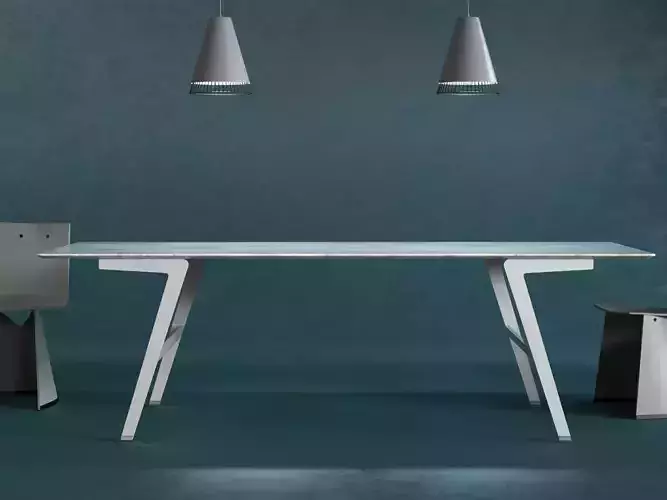 Soffio Dining Tables 3D model