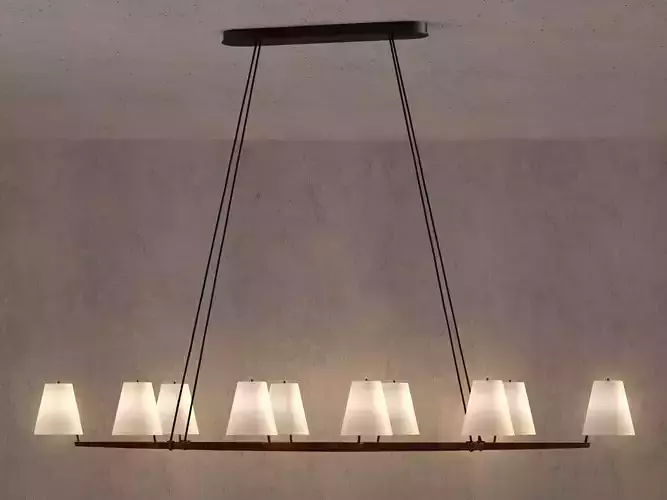 Admont 10 Pendant 3D model Admont 10 Pendant 3D model