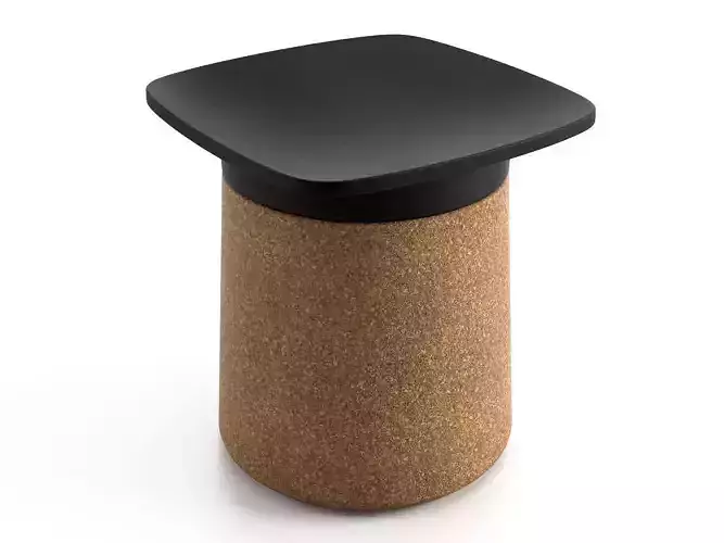 Degree cork side table