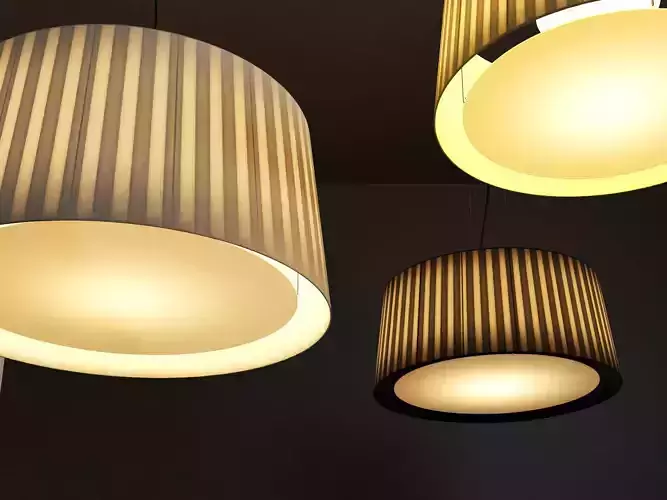 GT1500 pendant lamp 3D model