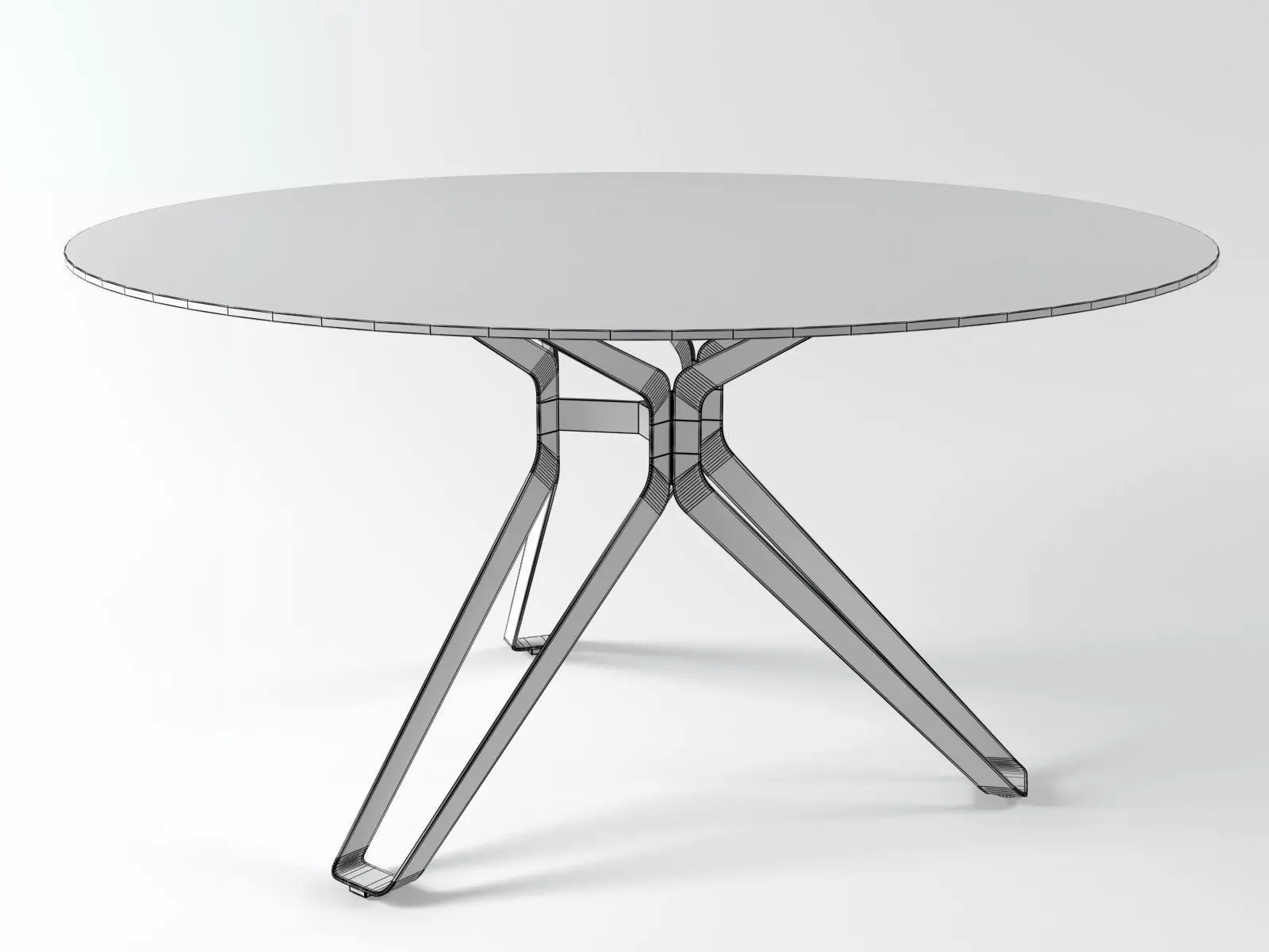 3-Pod Round 3D model_4