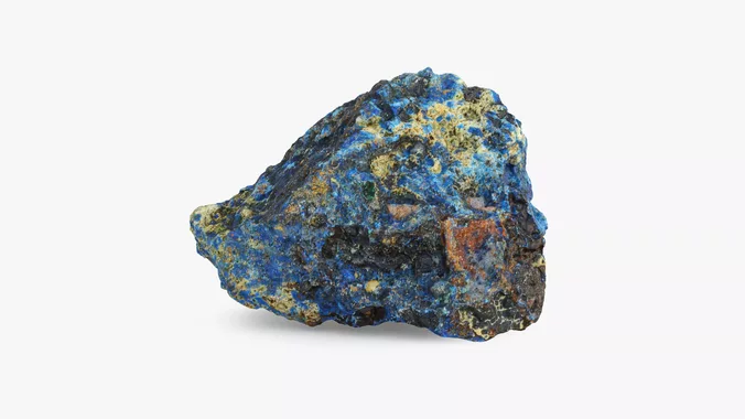 Azurite Crystal 02