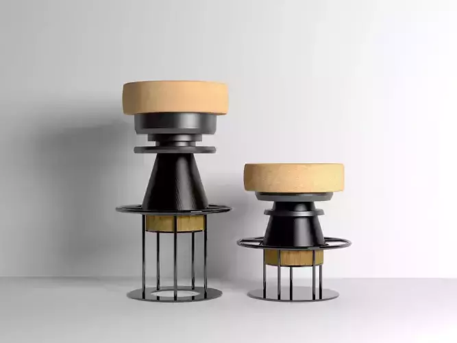 Tembo table lamp designed 3D model