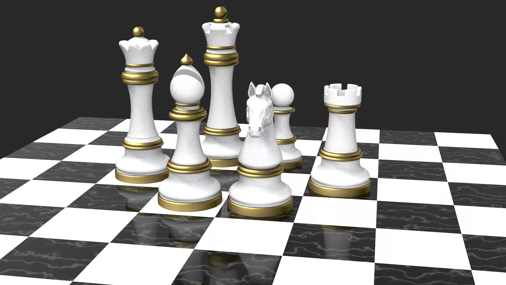 Classic Chess Set 3D print model