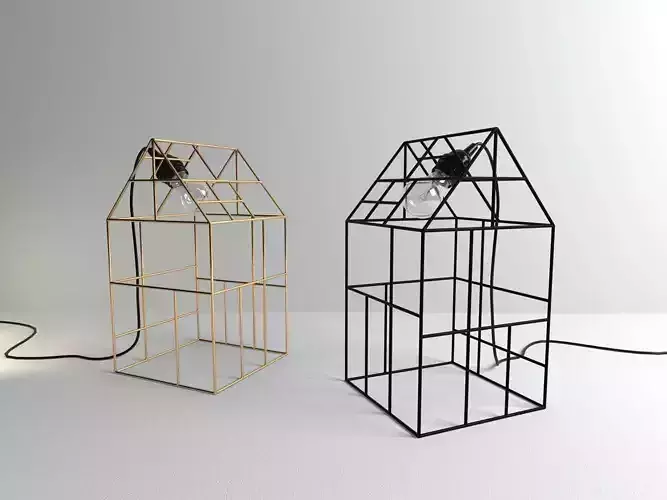 ND0410-11 lamp with wire 3D model ND0410-11 lamp with wire 3D model