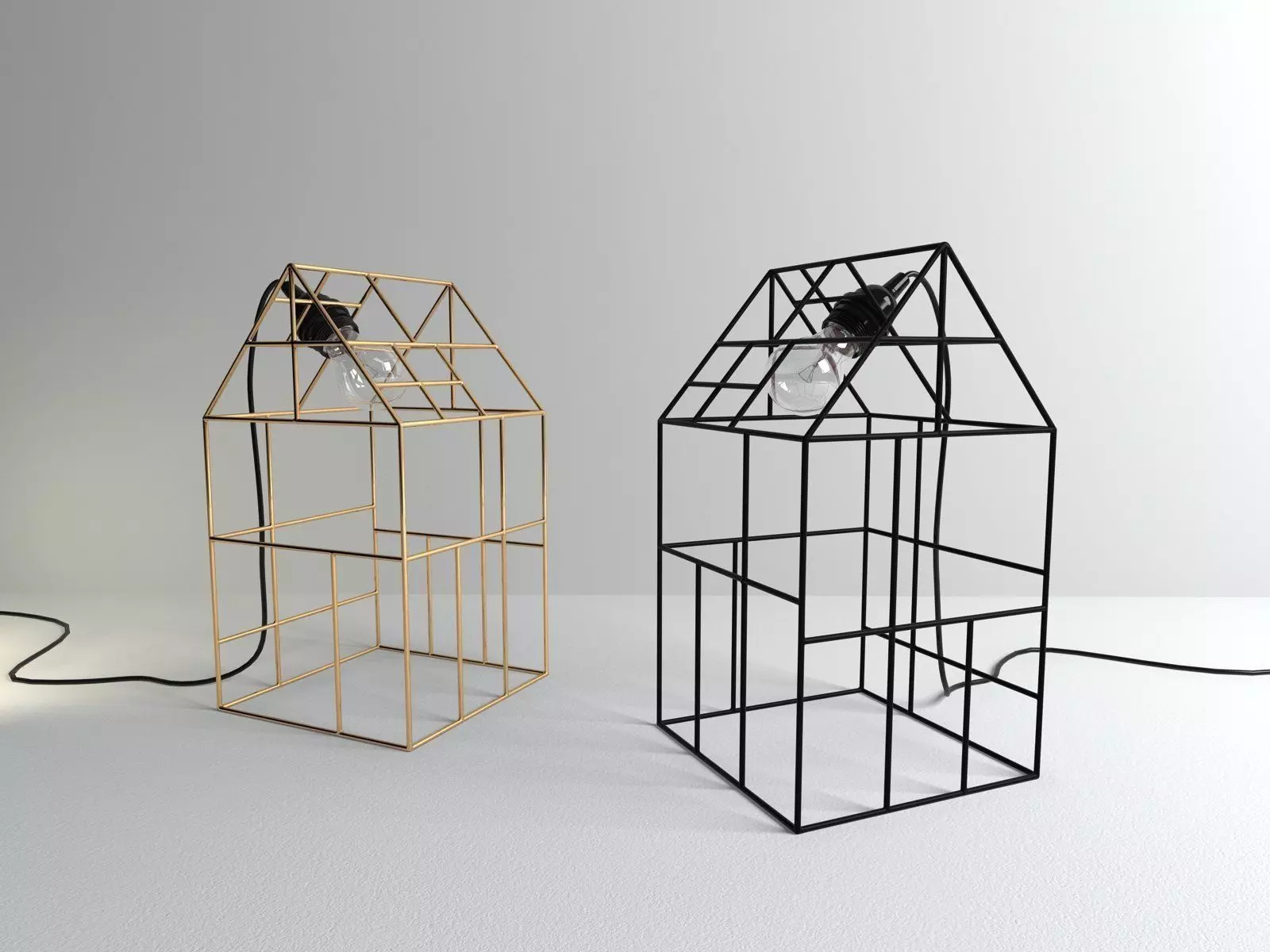 ND0410-11 lamp with wire 3D model_0