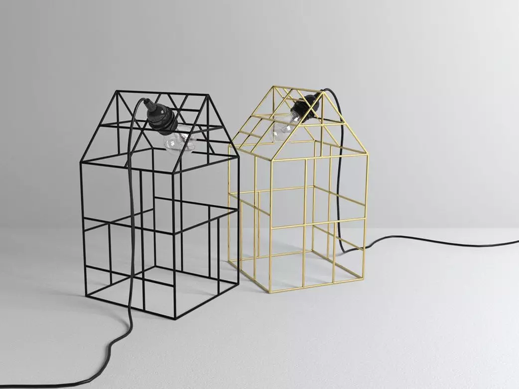 ND0410-11 lamp with wire 3D model_3