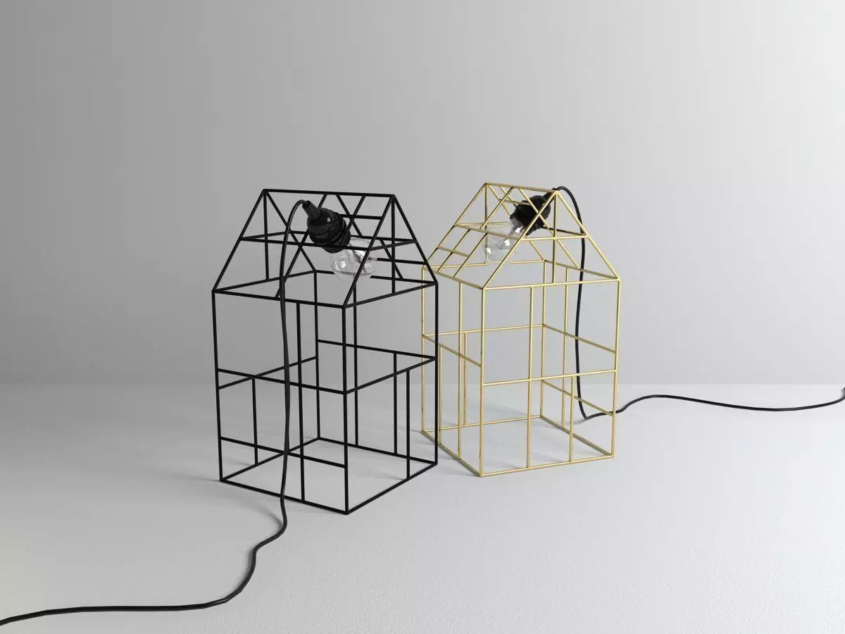 ND0410-11 lamp with wire 3D model_2