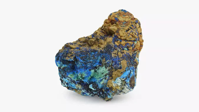 Azurite Crystal 04