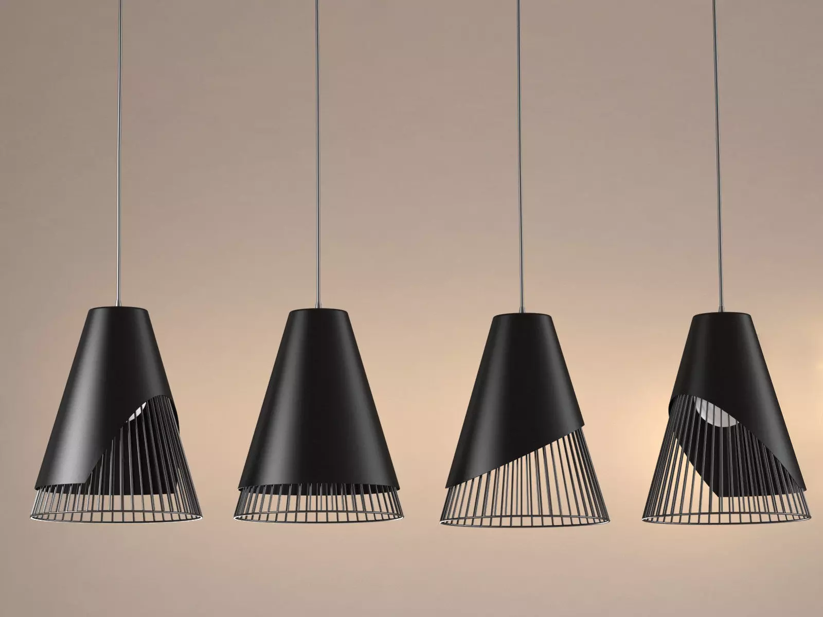 Conic Section Light 3D model | CGTrader