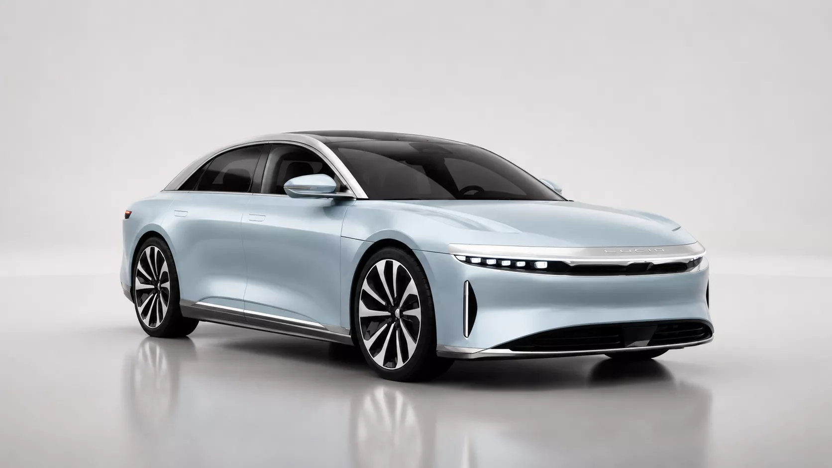 Lucid Air Inspired Luxury Electric Sedan Low-poly 3D model
