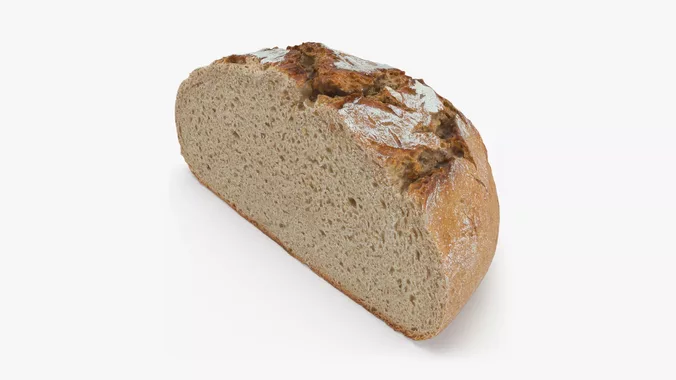 Rye Bread Half 02