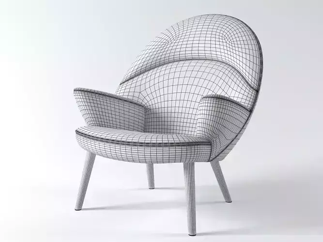 PP521 Upholstered Peacock