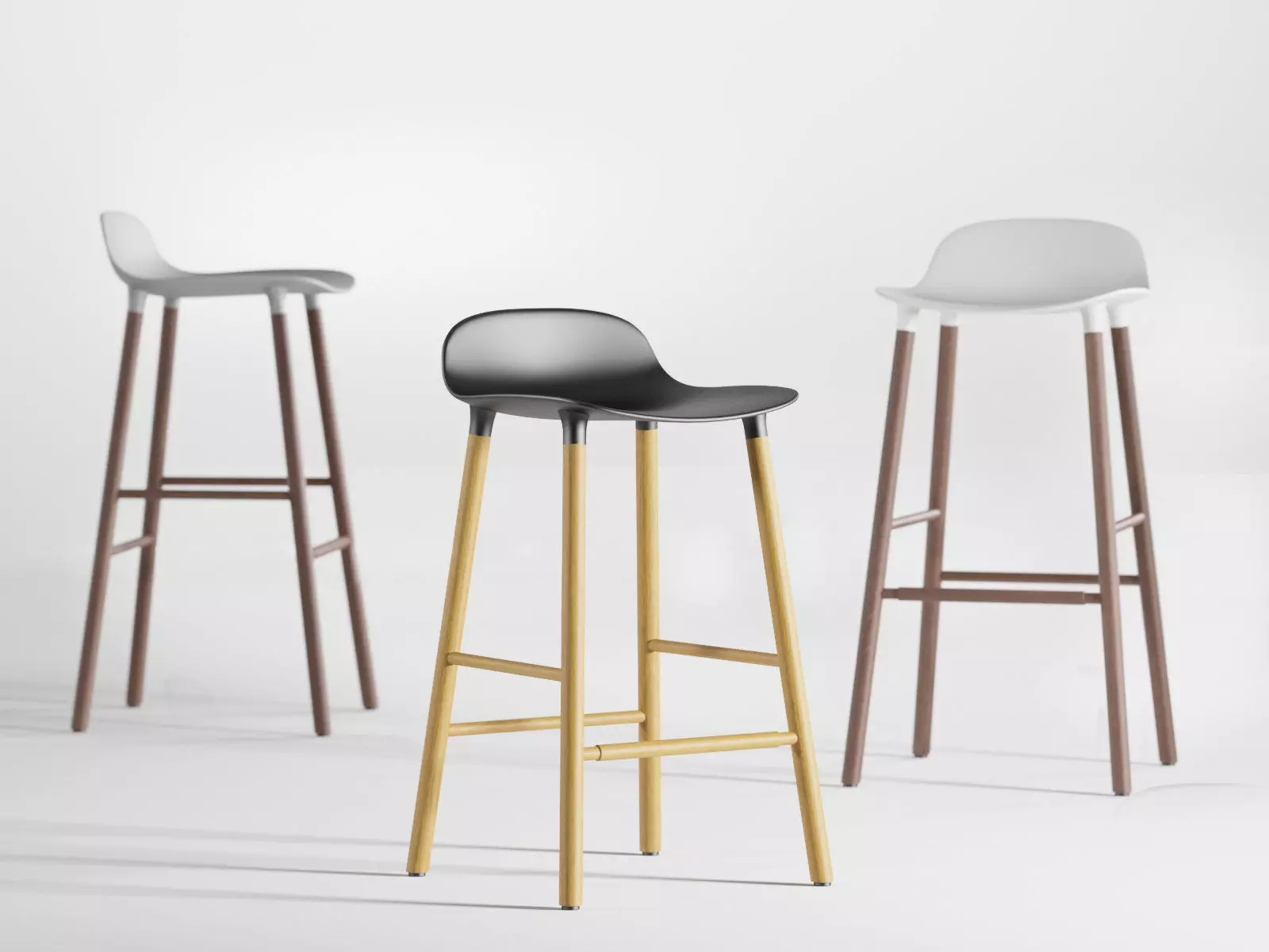Form Barstool 3D model_0