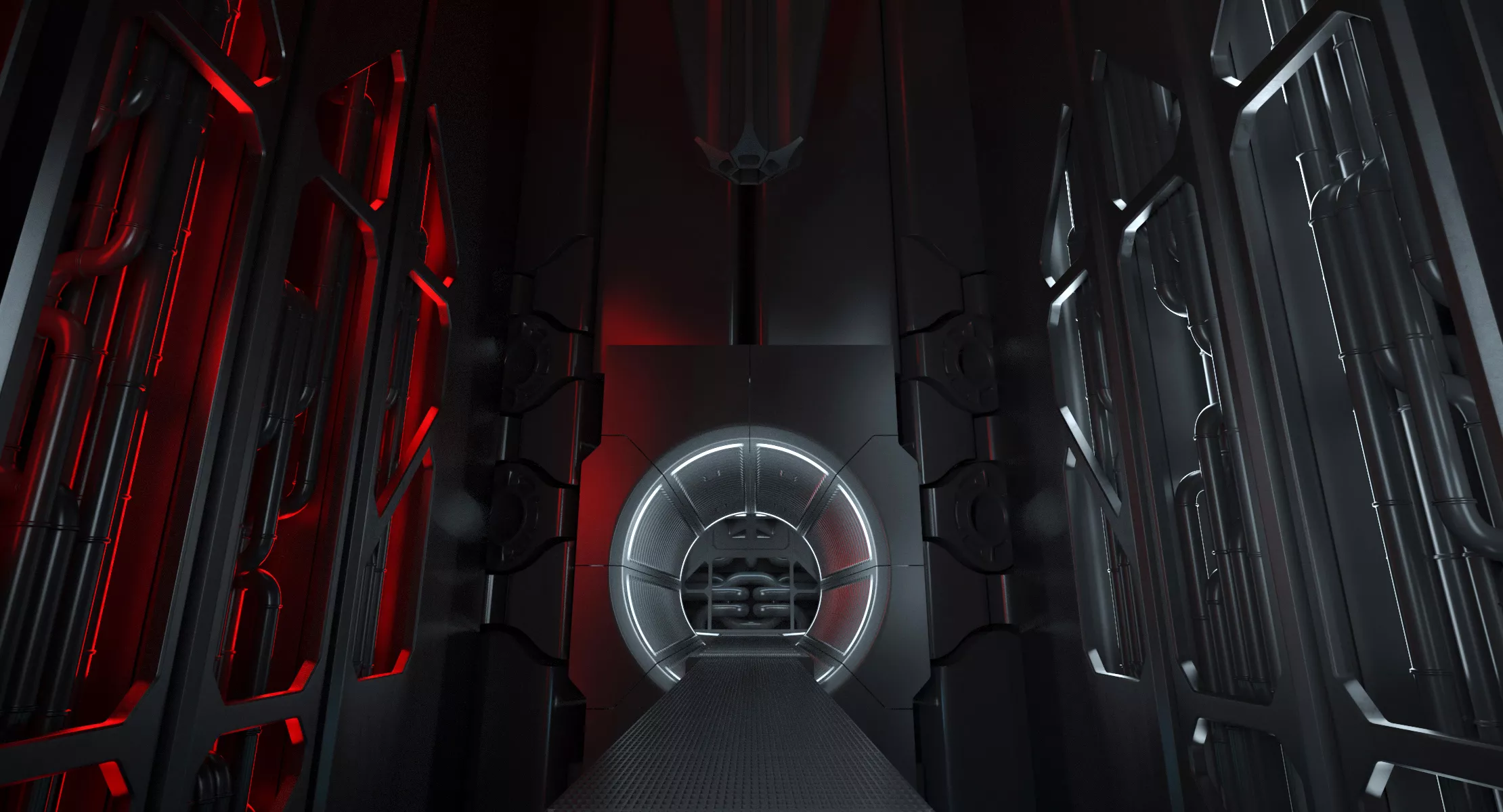 Sci-fi Interior 07 3D model