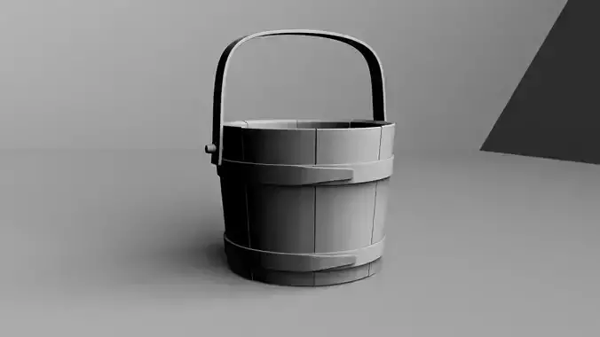 Wooden pail