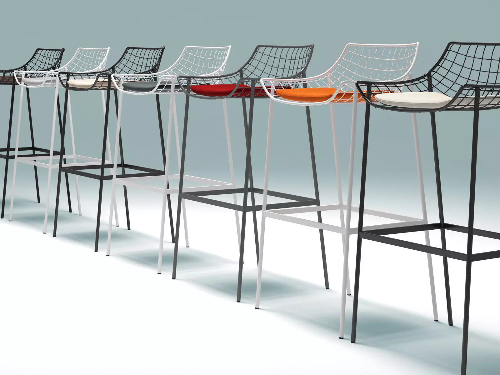 Summerset Stool 3D model_3