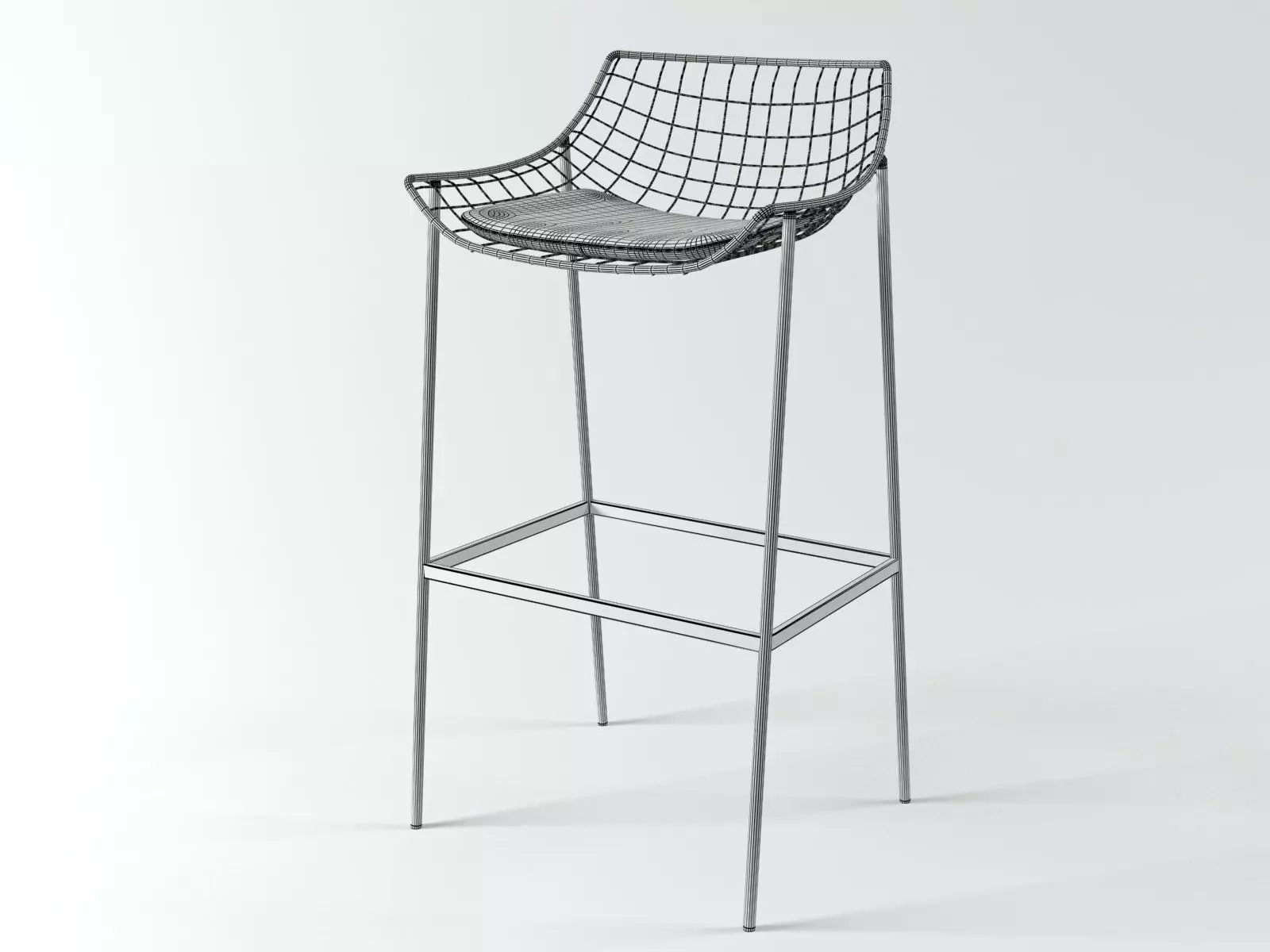 Summerset Stool 3D model_4