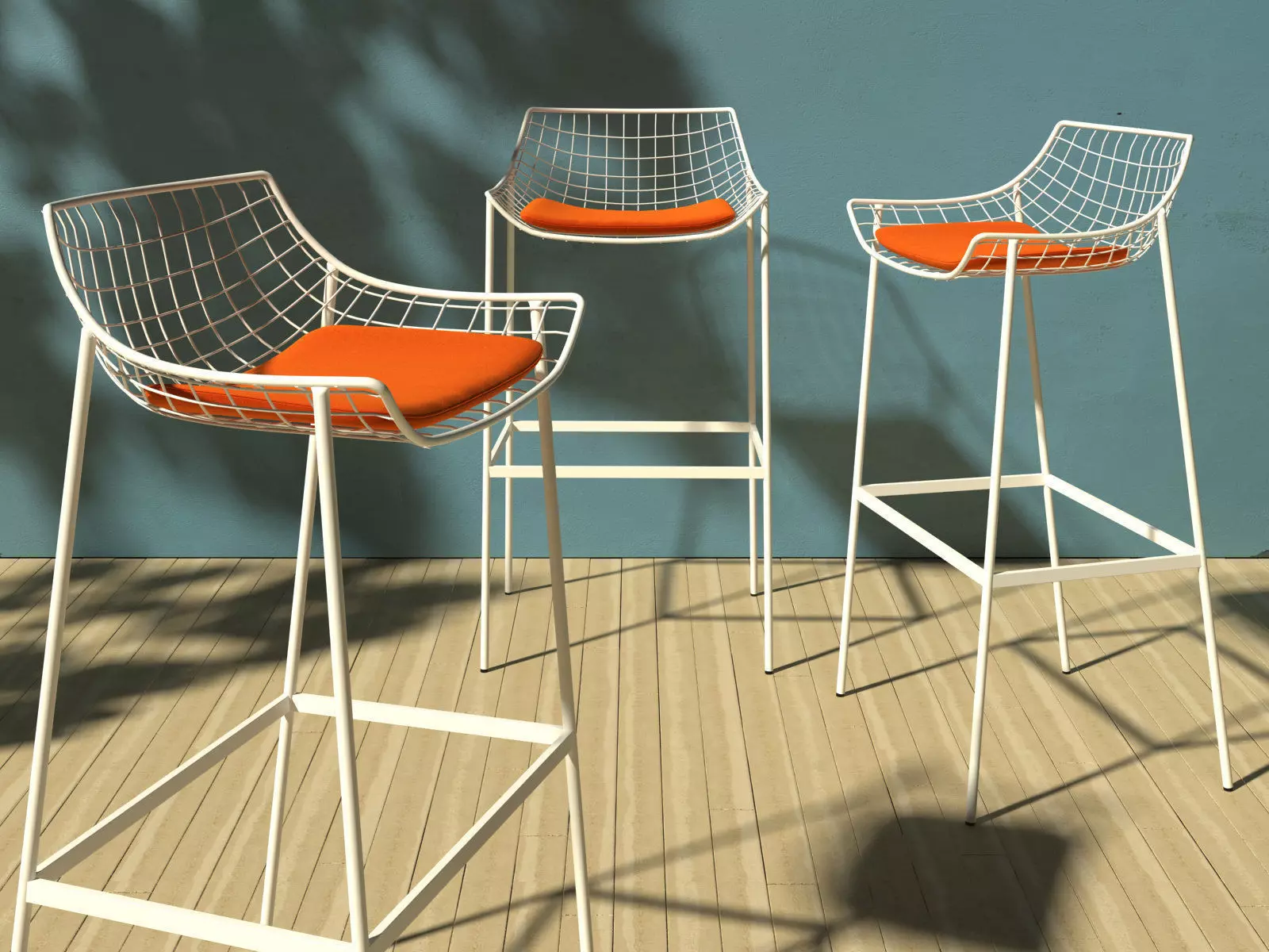 Summerset Stool 3D model_1