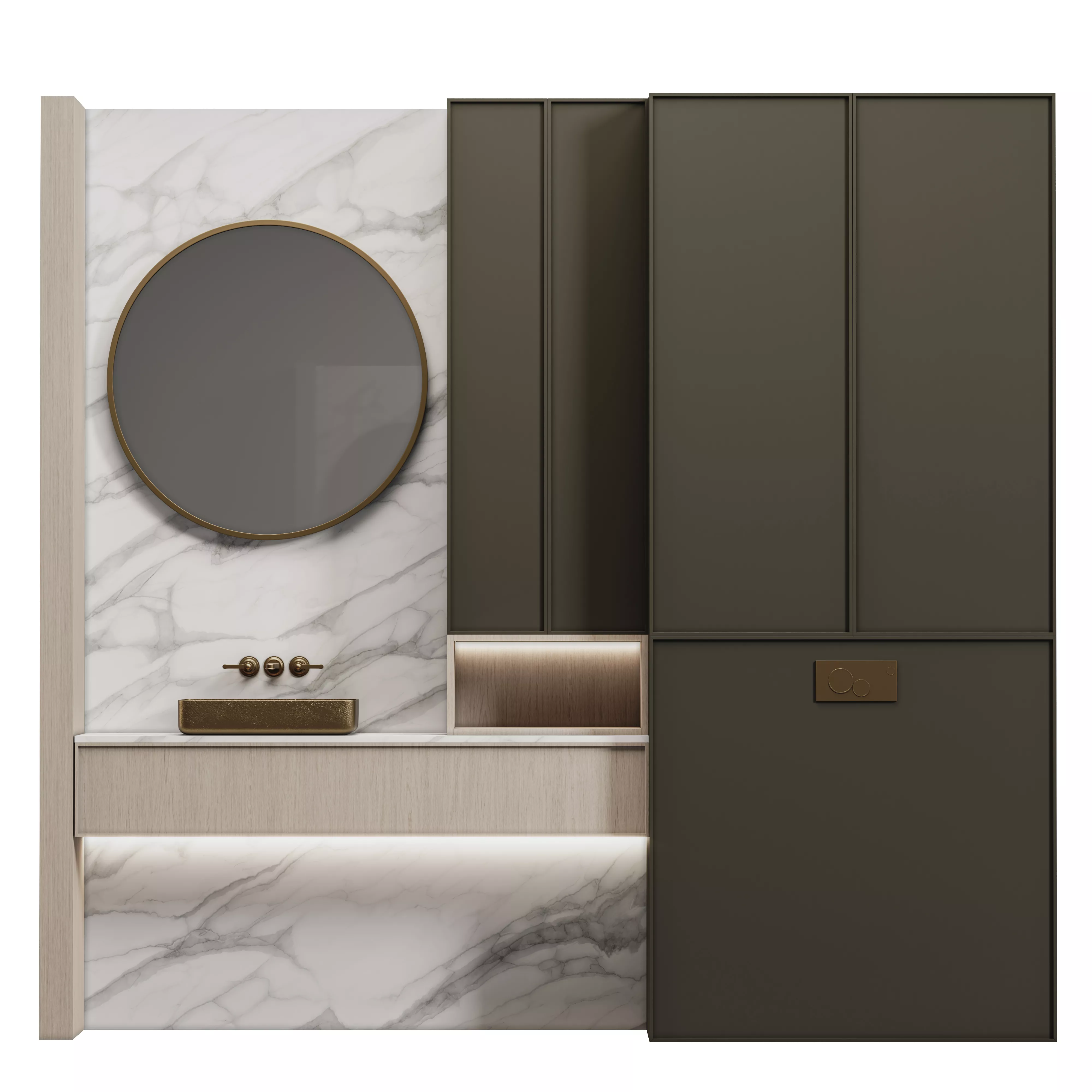 Bathroom furniture N 14 3D model