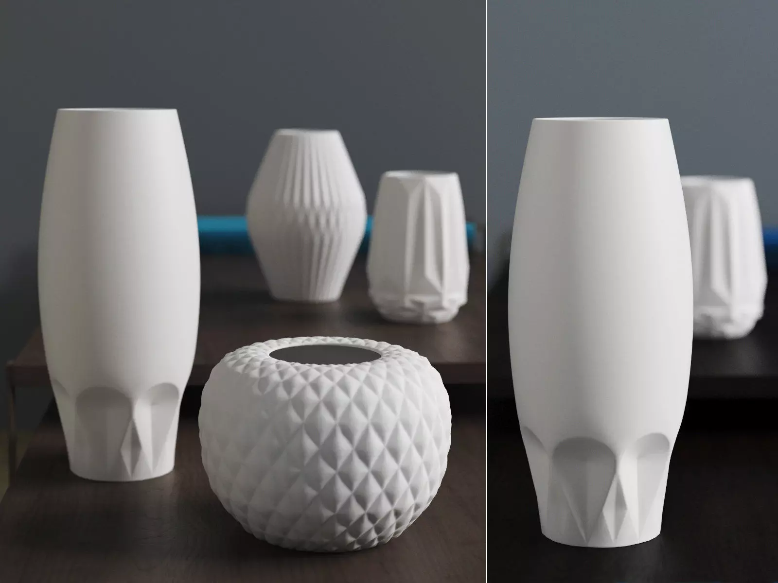 Set of vases 02 3D model_4