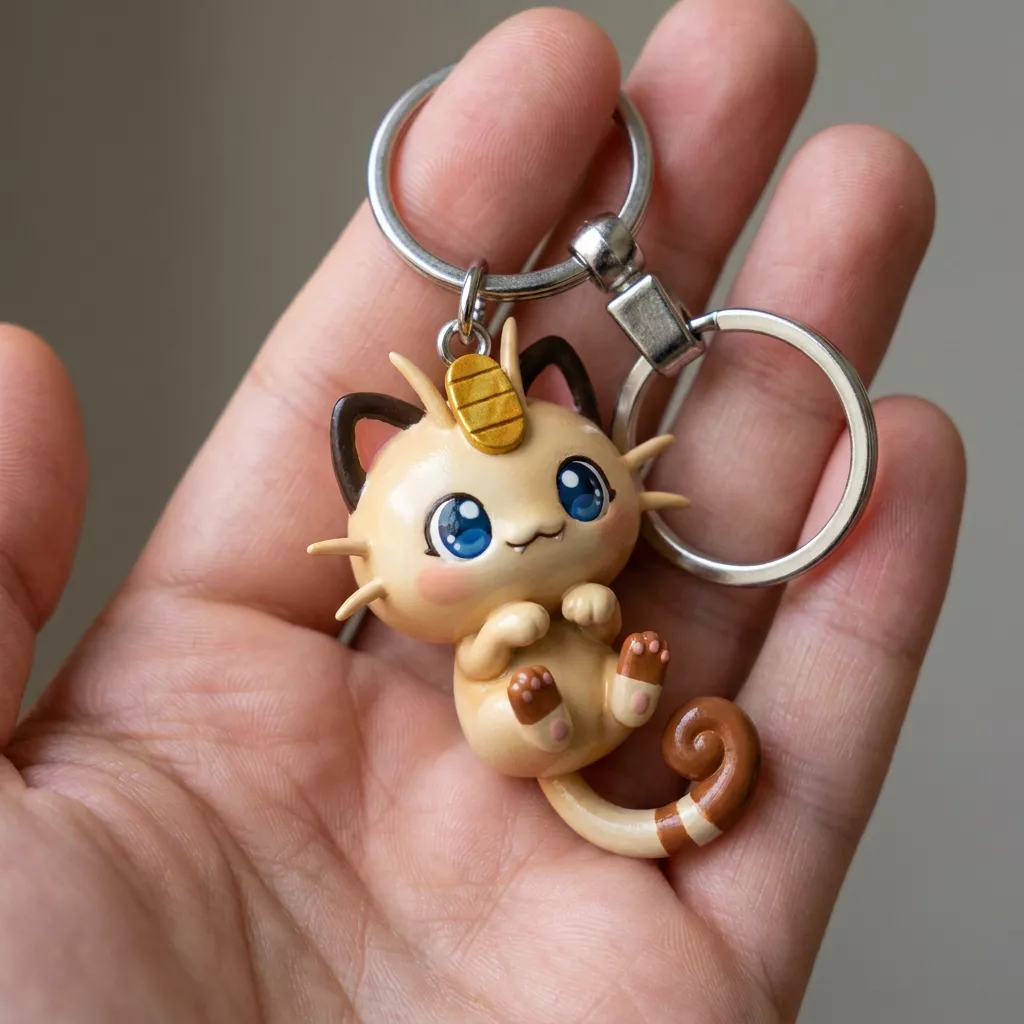 Meowth 3D print model