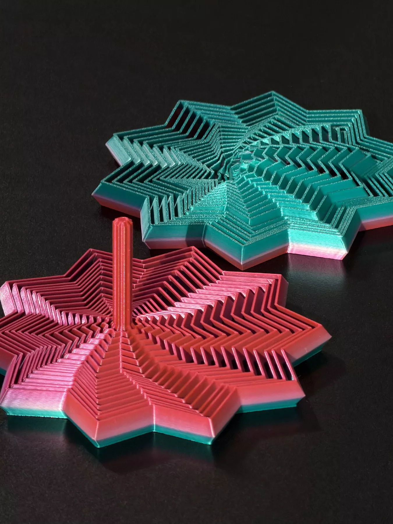 Radish Tower Fidget Toy Free 3D print model