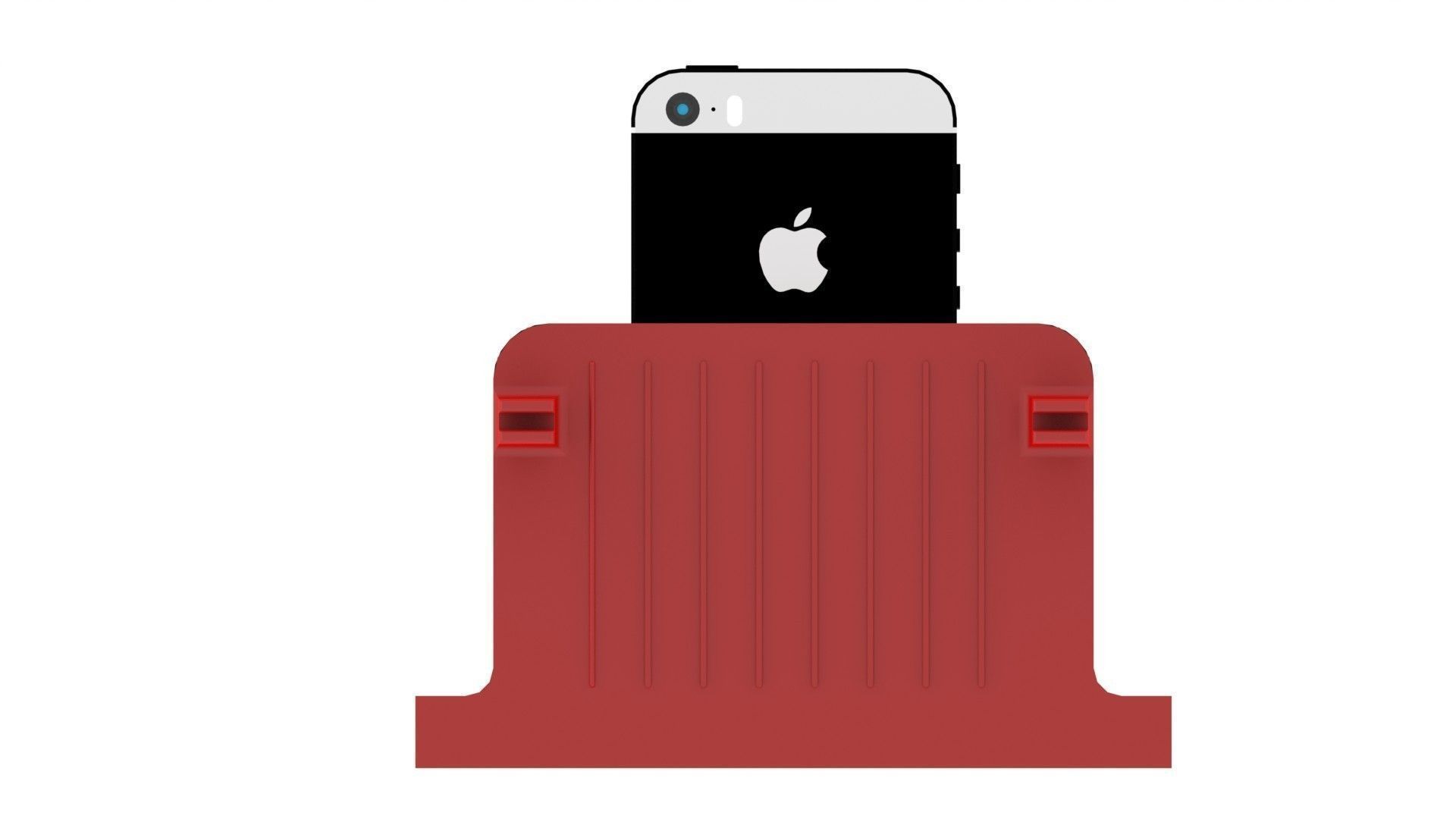 Car mount holder for cell phone 3D print model_2