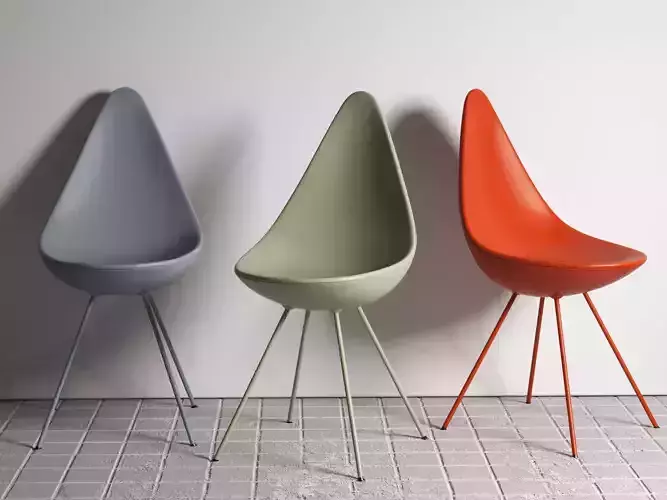 Drop Chair 3D model