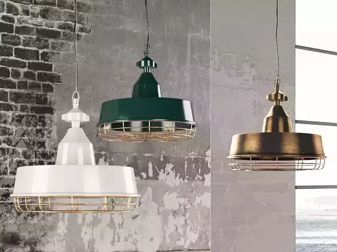 Gasby industrial pendant light