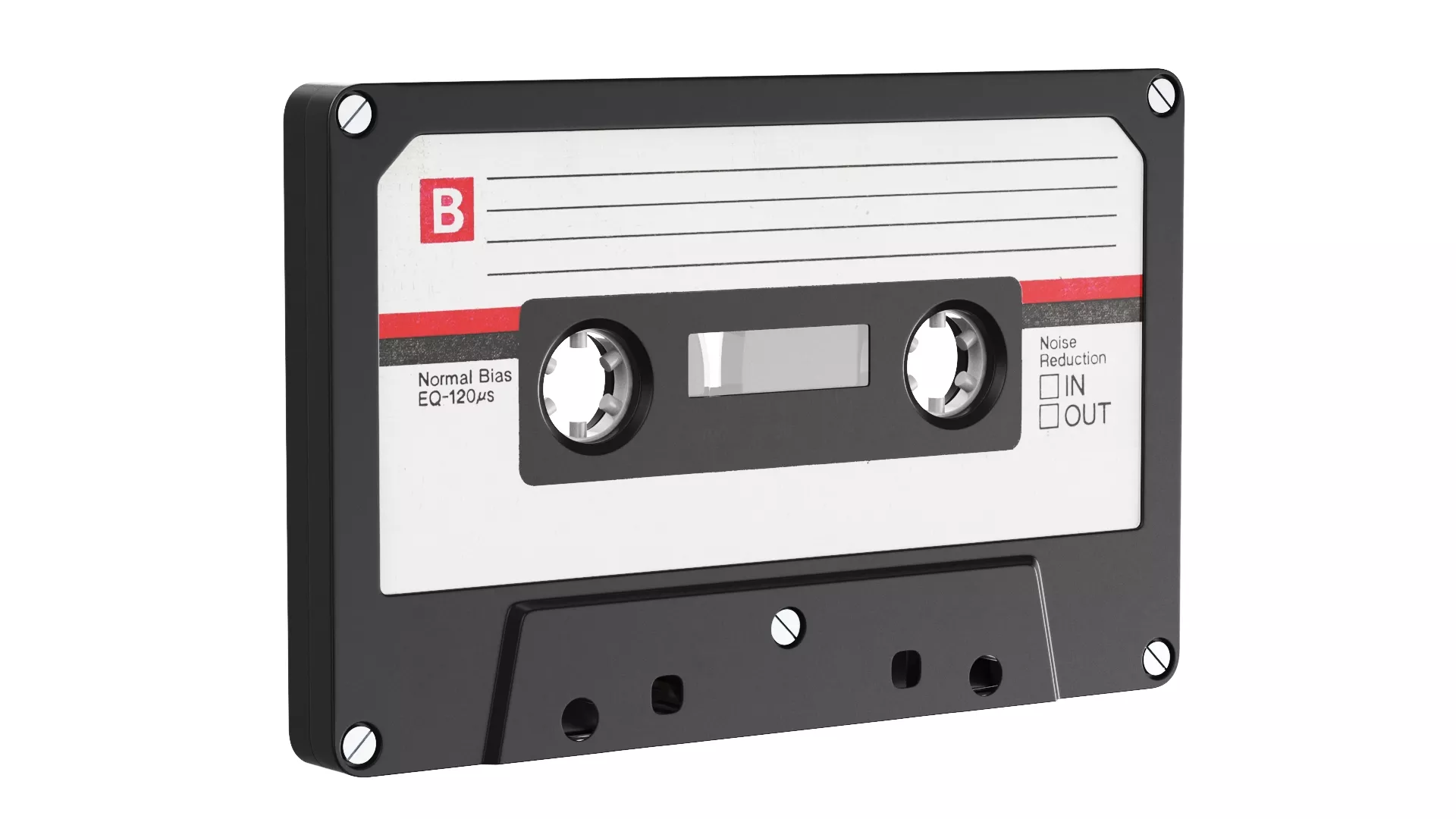 Cassette Tape 3D model