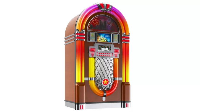 Wooden Jukebox