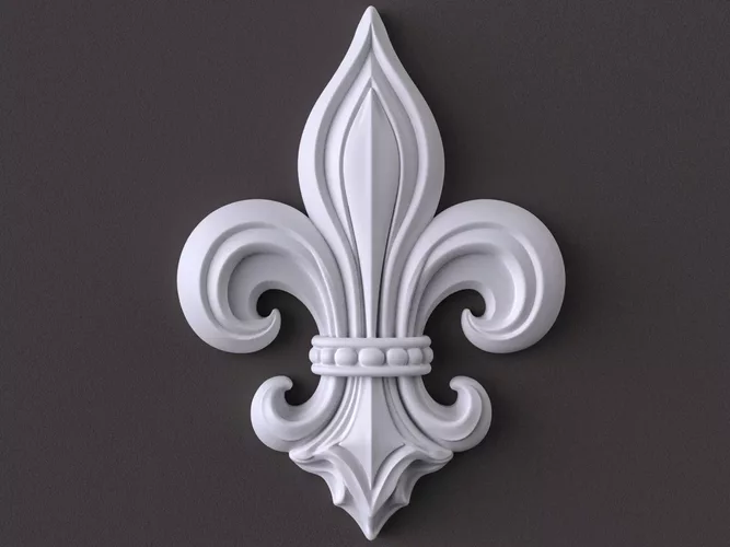 Fleur de Lis Architectural Ornament-10