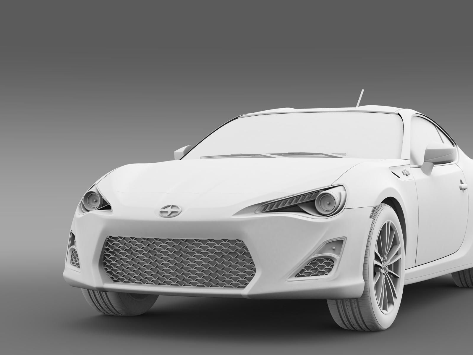 Scion FR S Monogram 2014 3D model_14