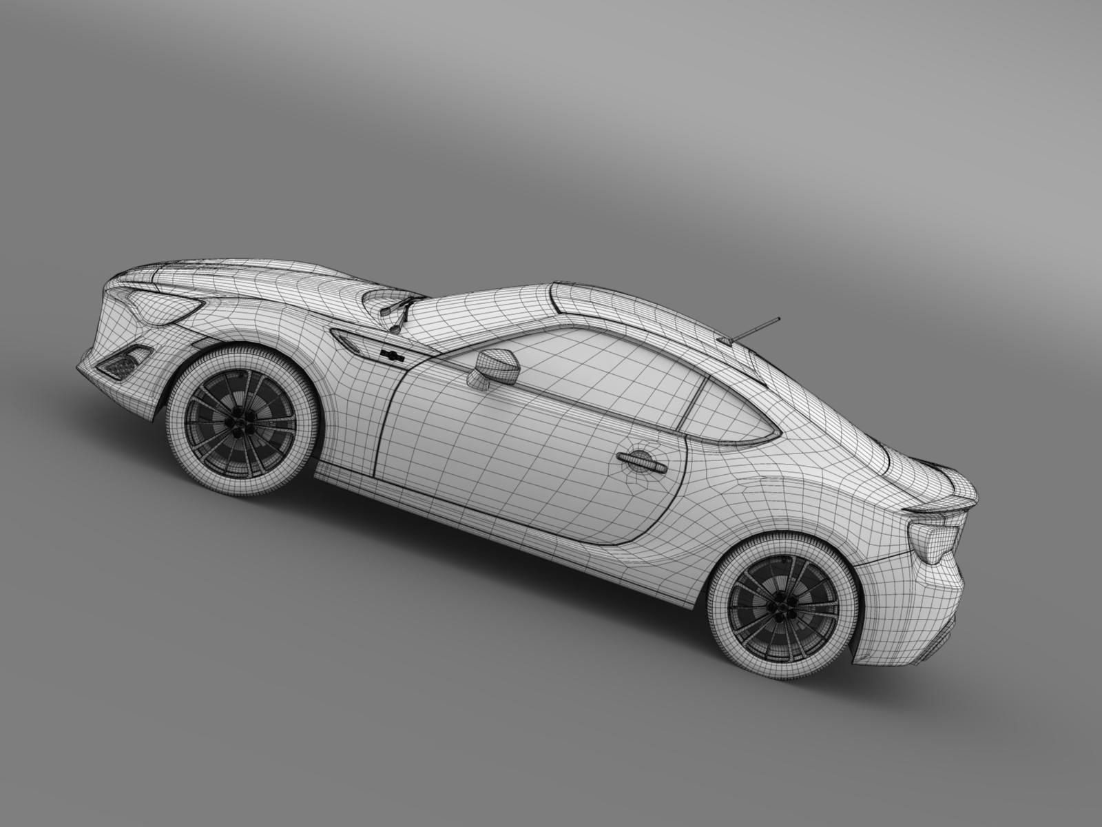 Scion FR S Monogram 2014 3D model_18