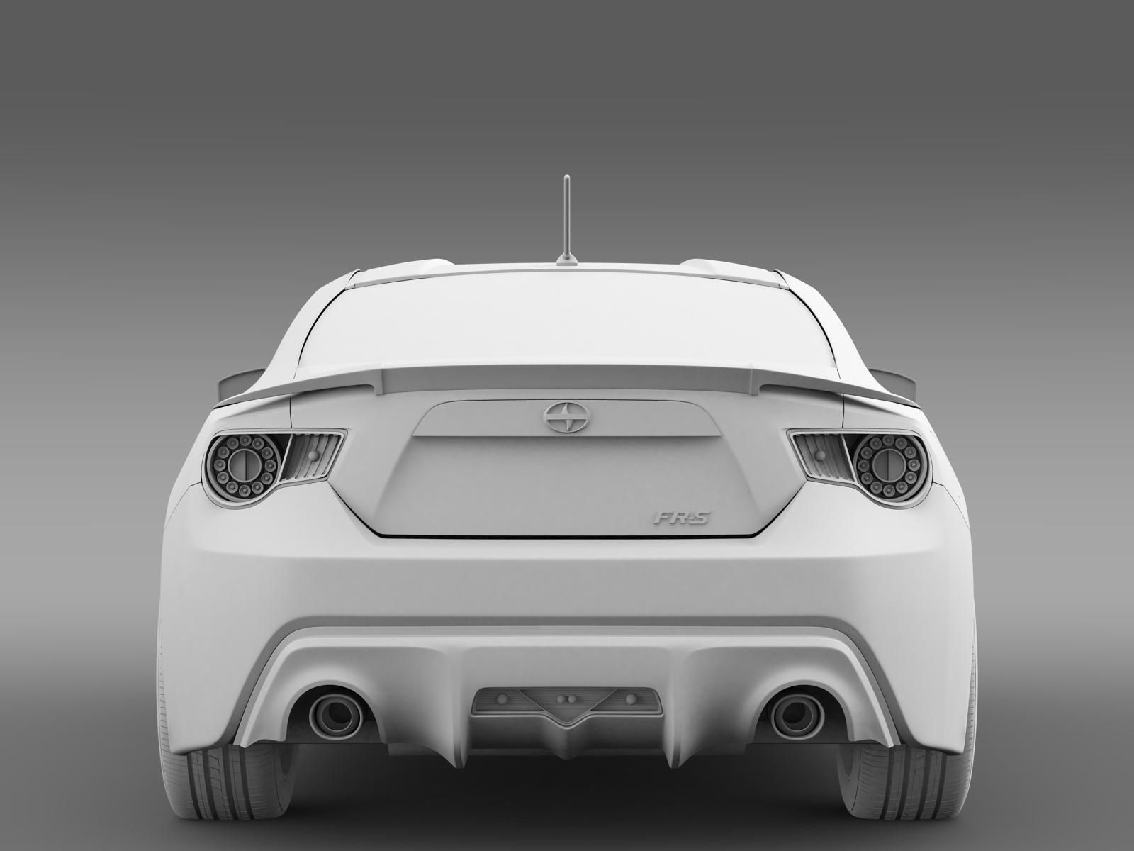 Scion FR S Monogram 2014 3D model_12