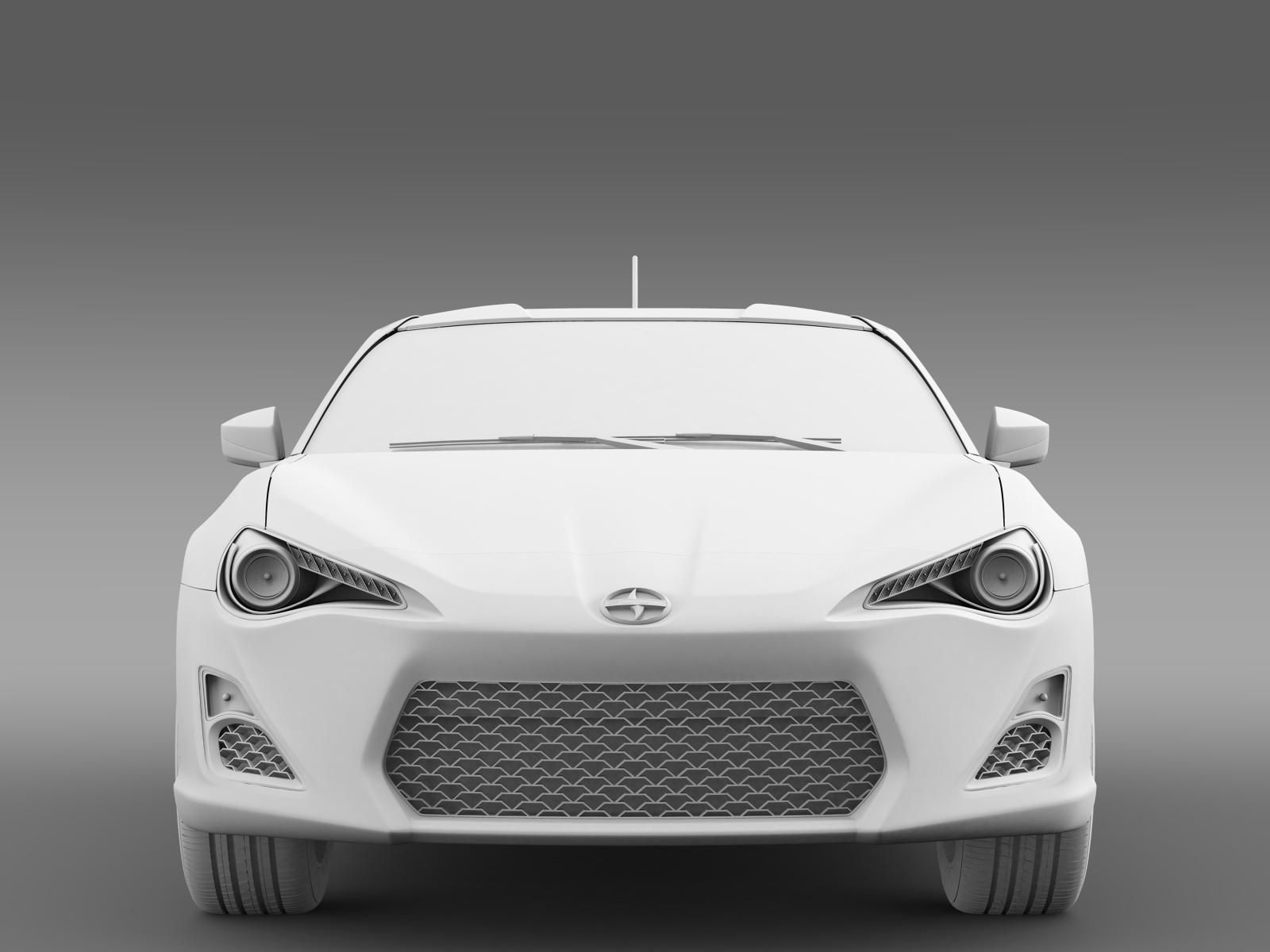 Scion FR S Monogram 2014 3D model_11