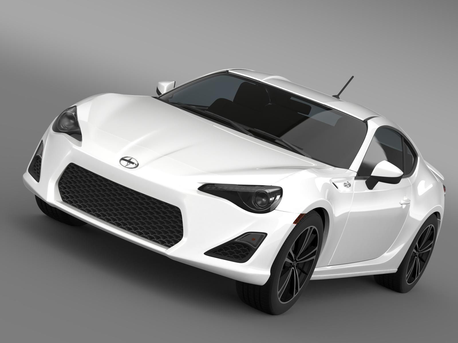 Scion FR S Monogram 2014 3D model_3