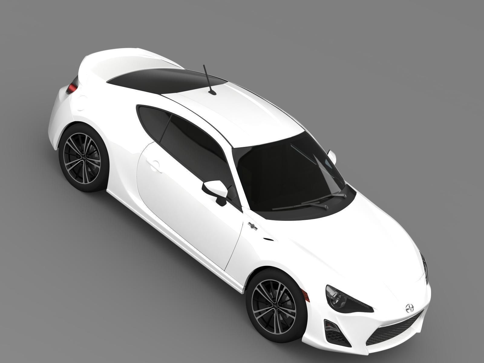 Scion FR S Monogram 2014 3D model_10