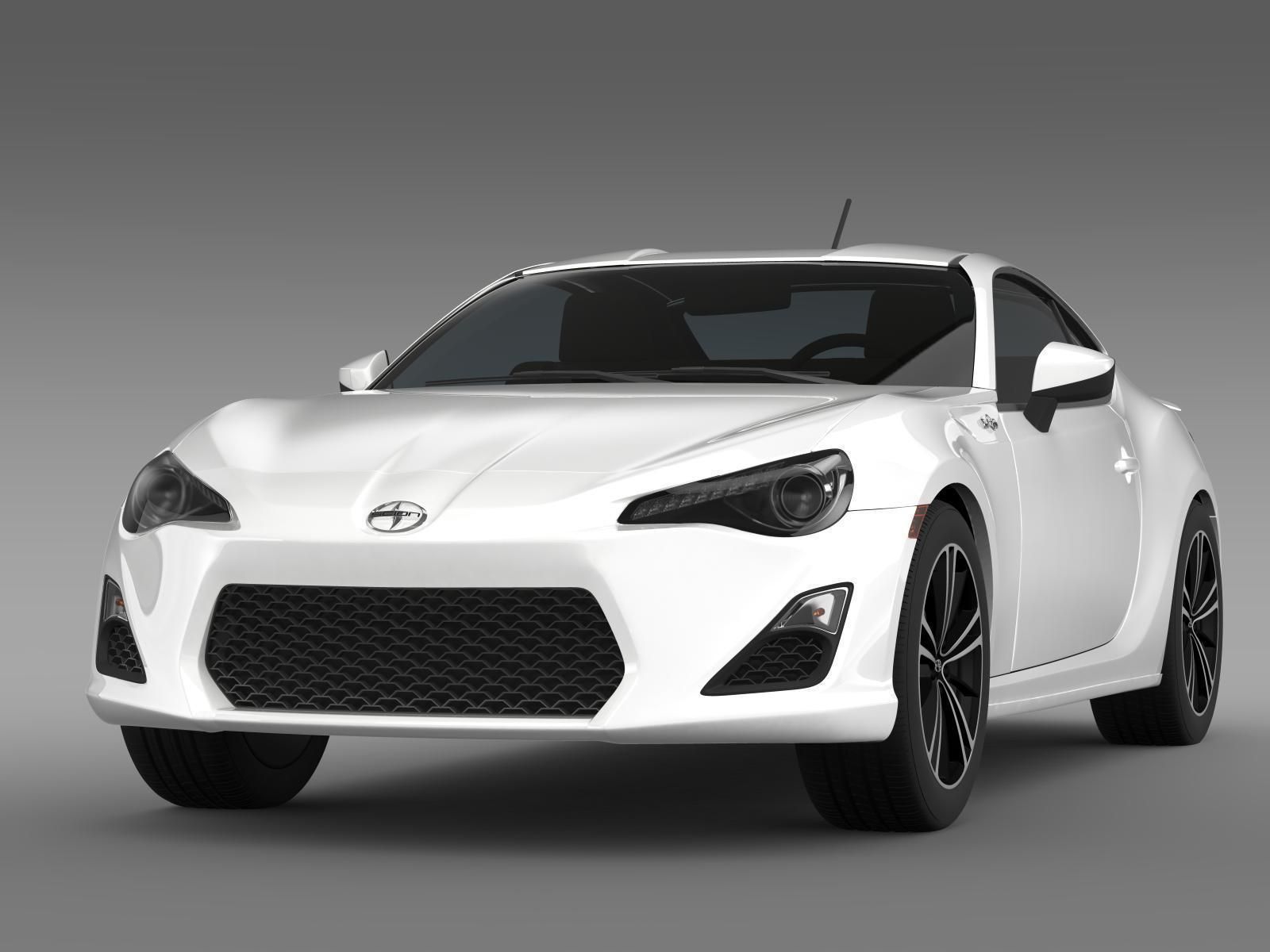 Scion FR S Monogram 2014 3D model_1