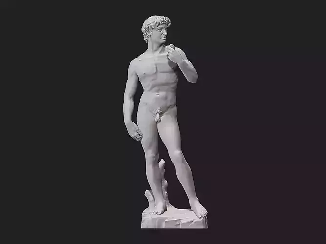 David Statue by Michelangelo 3D Print 3D print model