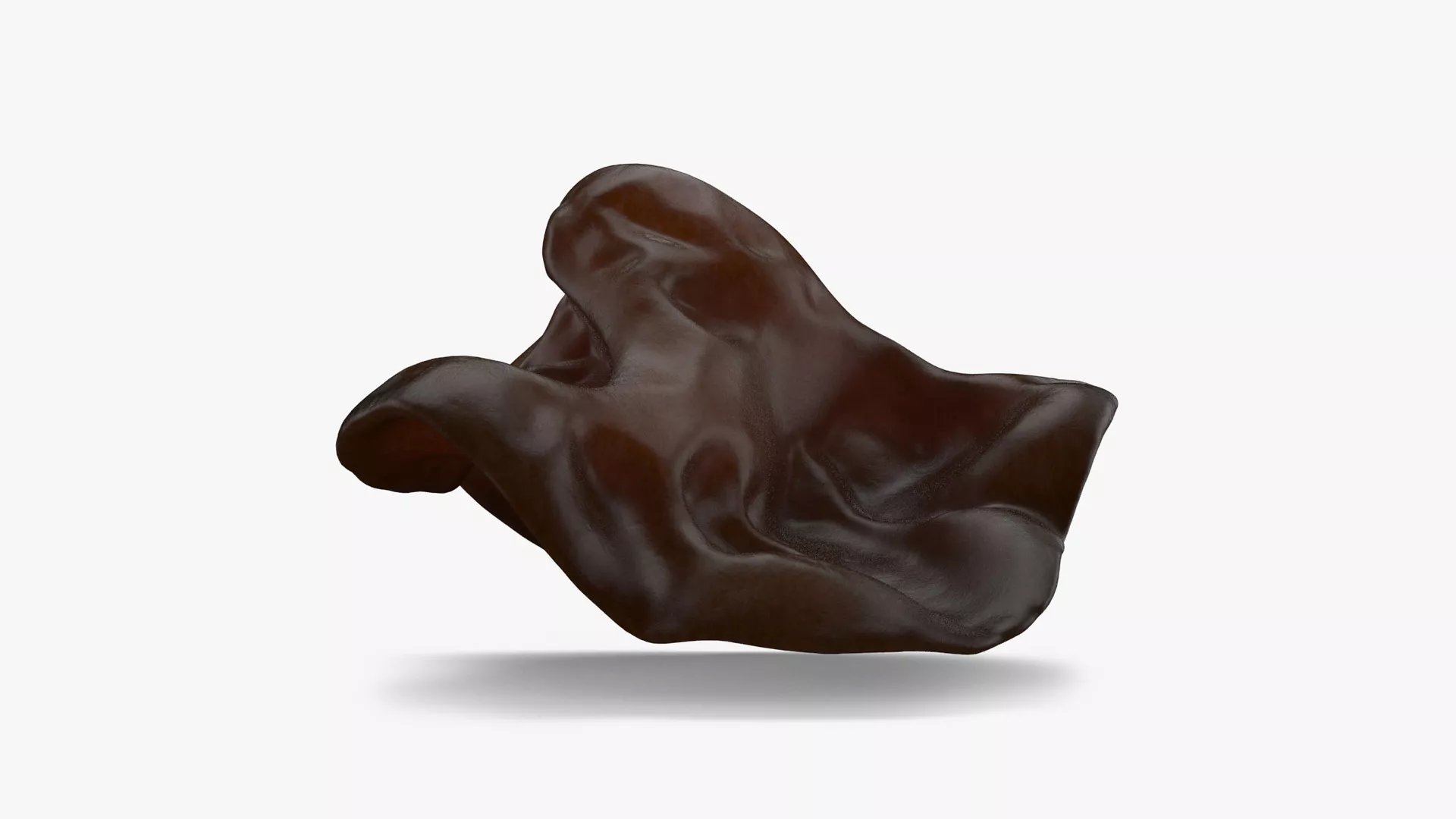 Wood Ear Mushroom Low-poly 3D model