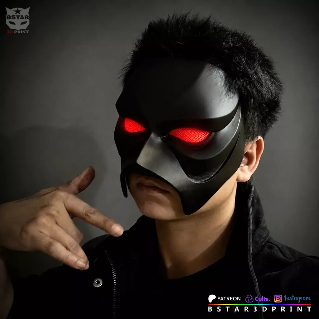 The Weeknd Mask 2026 - Hurry Up Tomorrow Concert Mask 3D print model