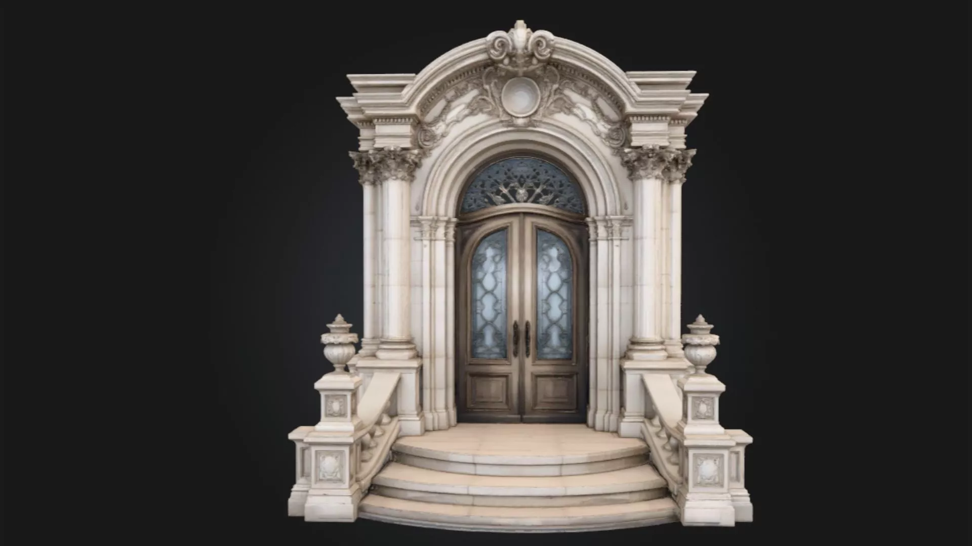 Grand Entrance 3D Model 3D model