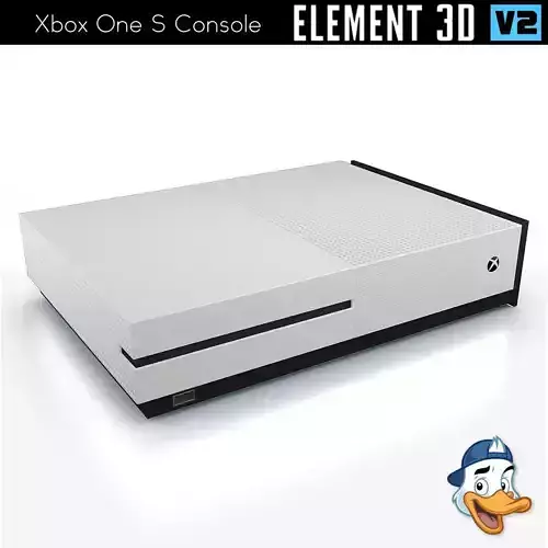 Xbox One S Console for Element 3d