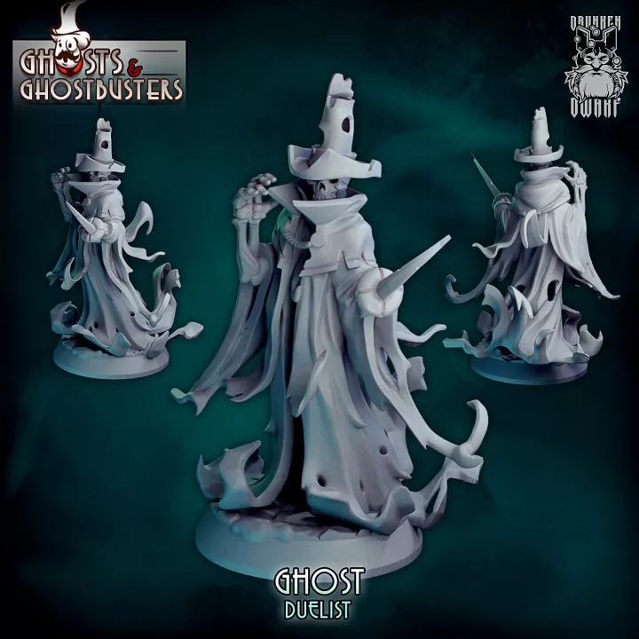 Ghost duelist 3D print model